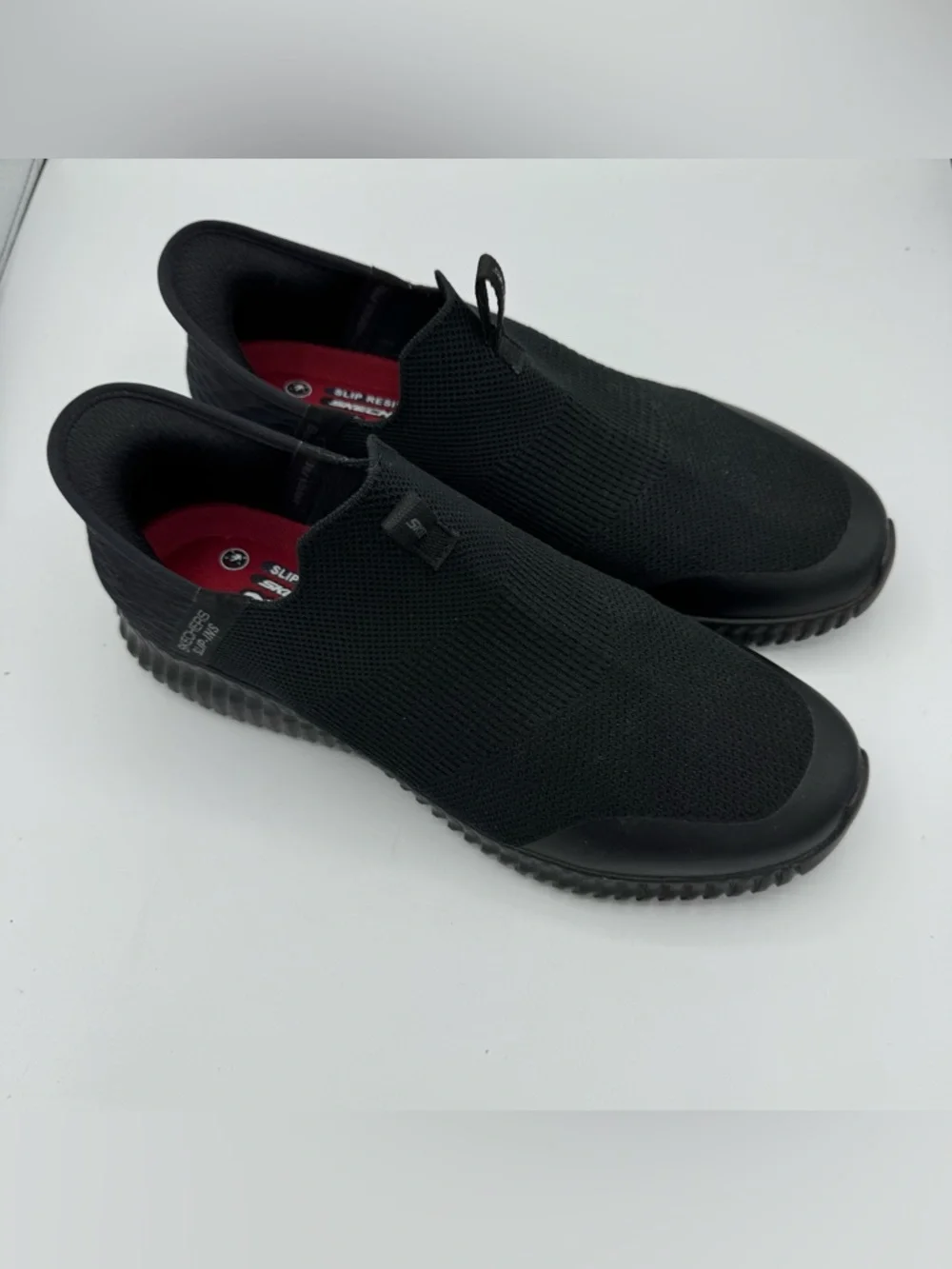 Skechers Work‎ Slip-Ins Cessnock - Gwynedd men’s size 9.5 Black slip resistant